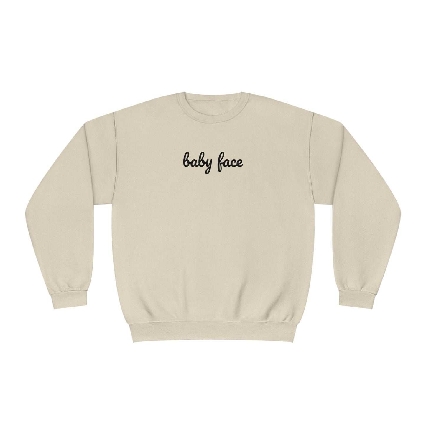 Baby Face Crewneck Sweatshirt