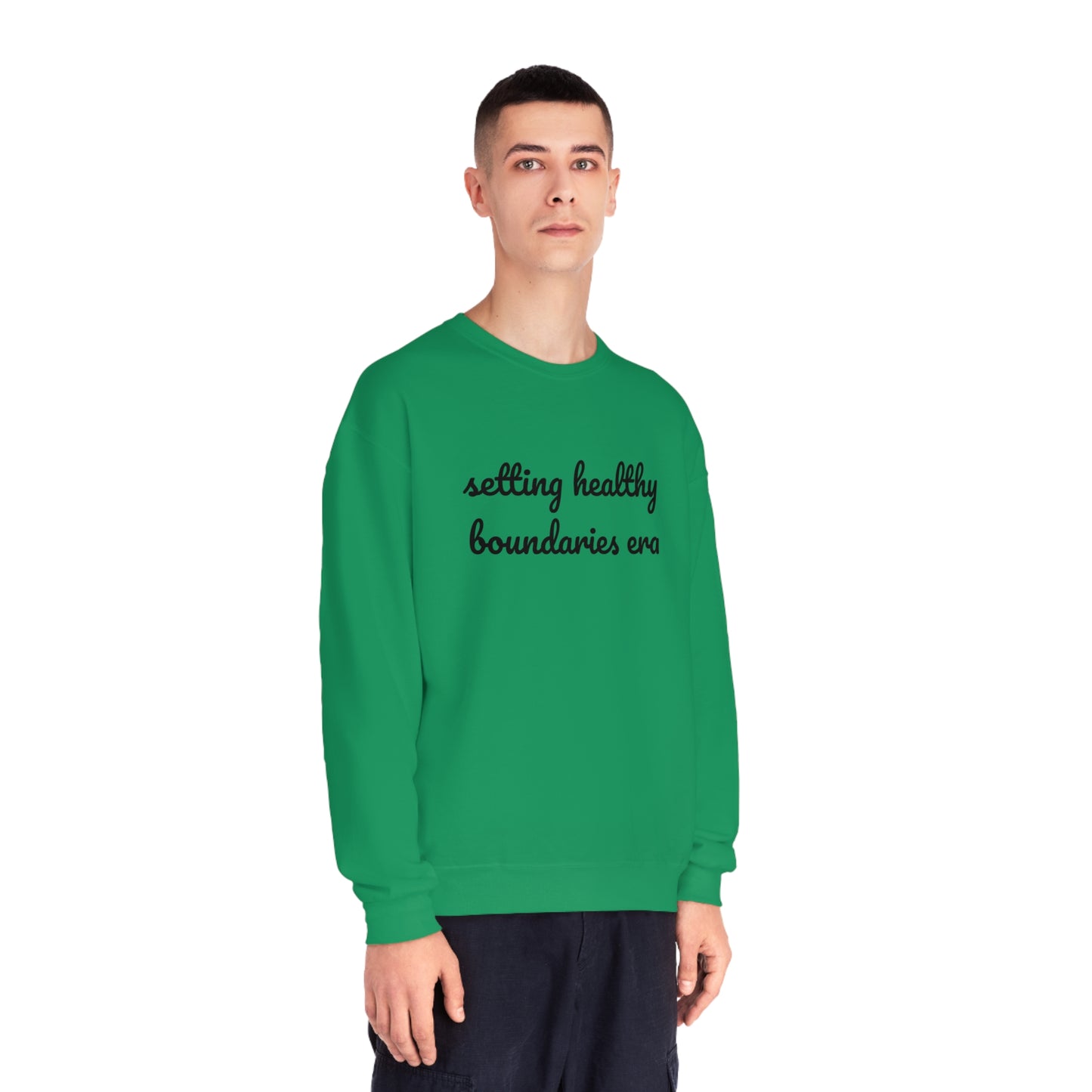 Setting Healthy Boundaries Era Crewneck Sweatshirt