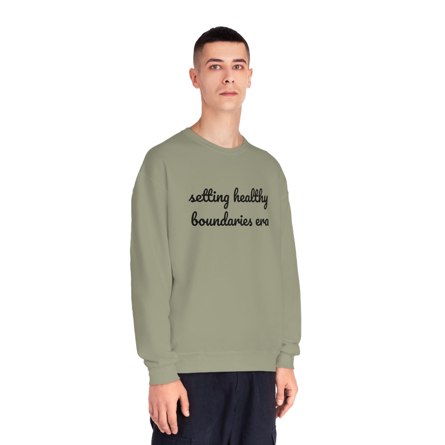 Setting Healthy Boundaries Era Crewneck Sweatshirt