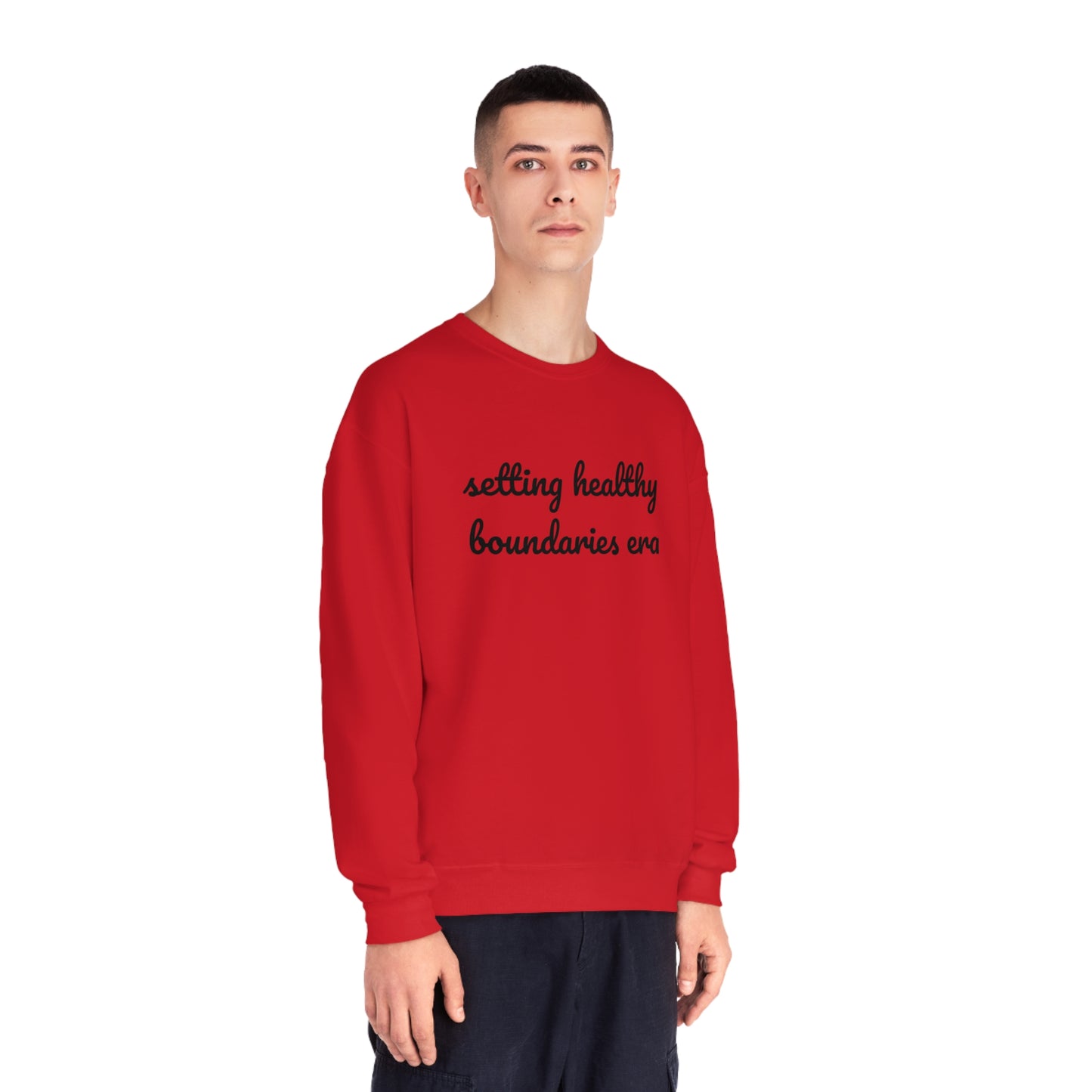 Setting Healthy Boundaries Era Crewneck Sweatshirt