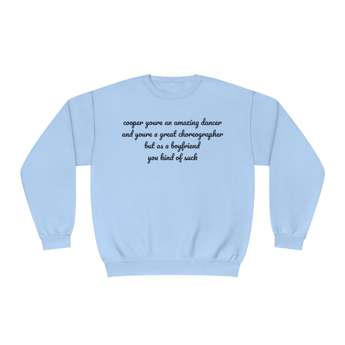 Cooper Sucks Crewneck Sweatshirt