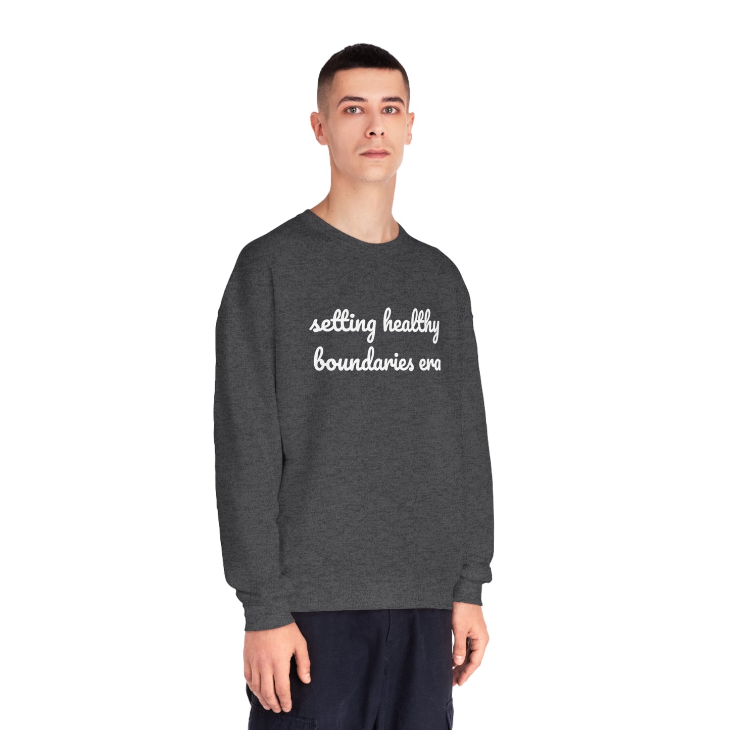 Setting Healthy Boundaries Era Crewneck Sweatshirt