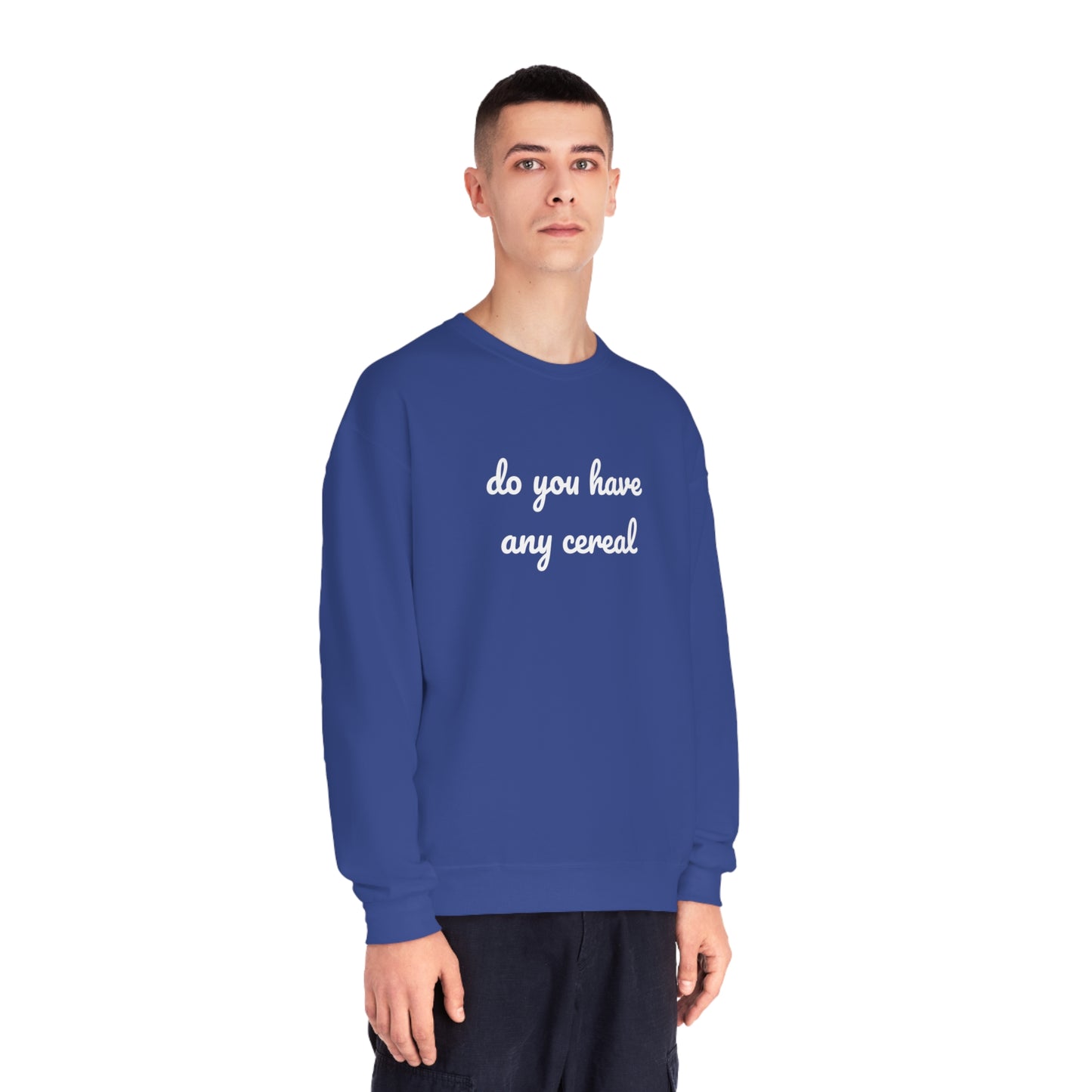 Do You Have Any Cereal Crewneck Sweatshirt