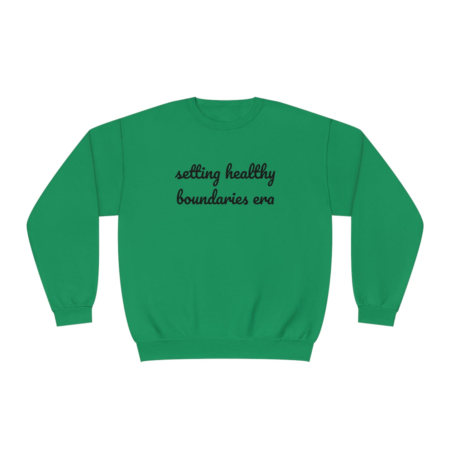 Setting Healthy Boundaries Era Crewneck Sweatshirt