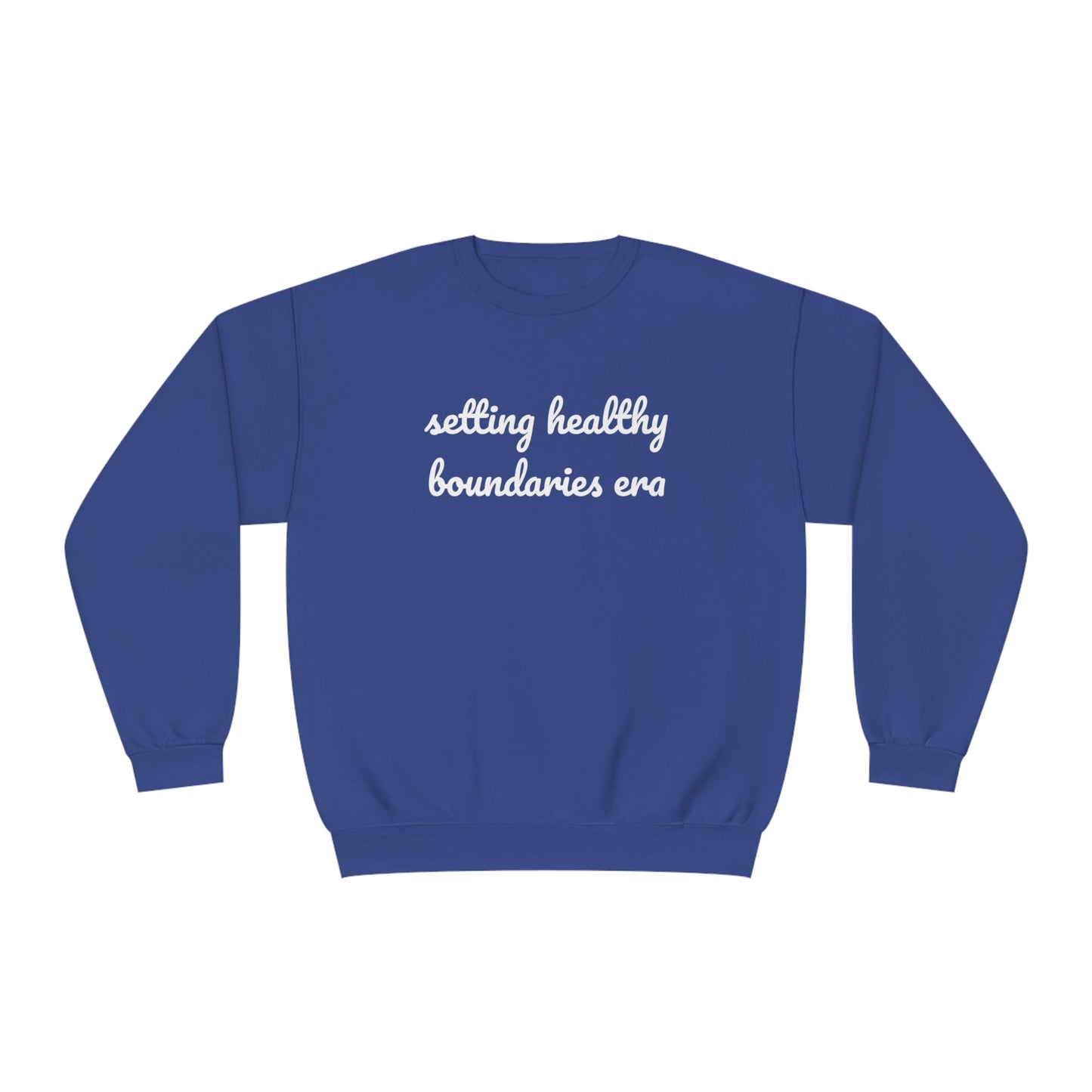 Setting Healthy Boundaries Era Crewneck Sweatshirt