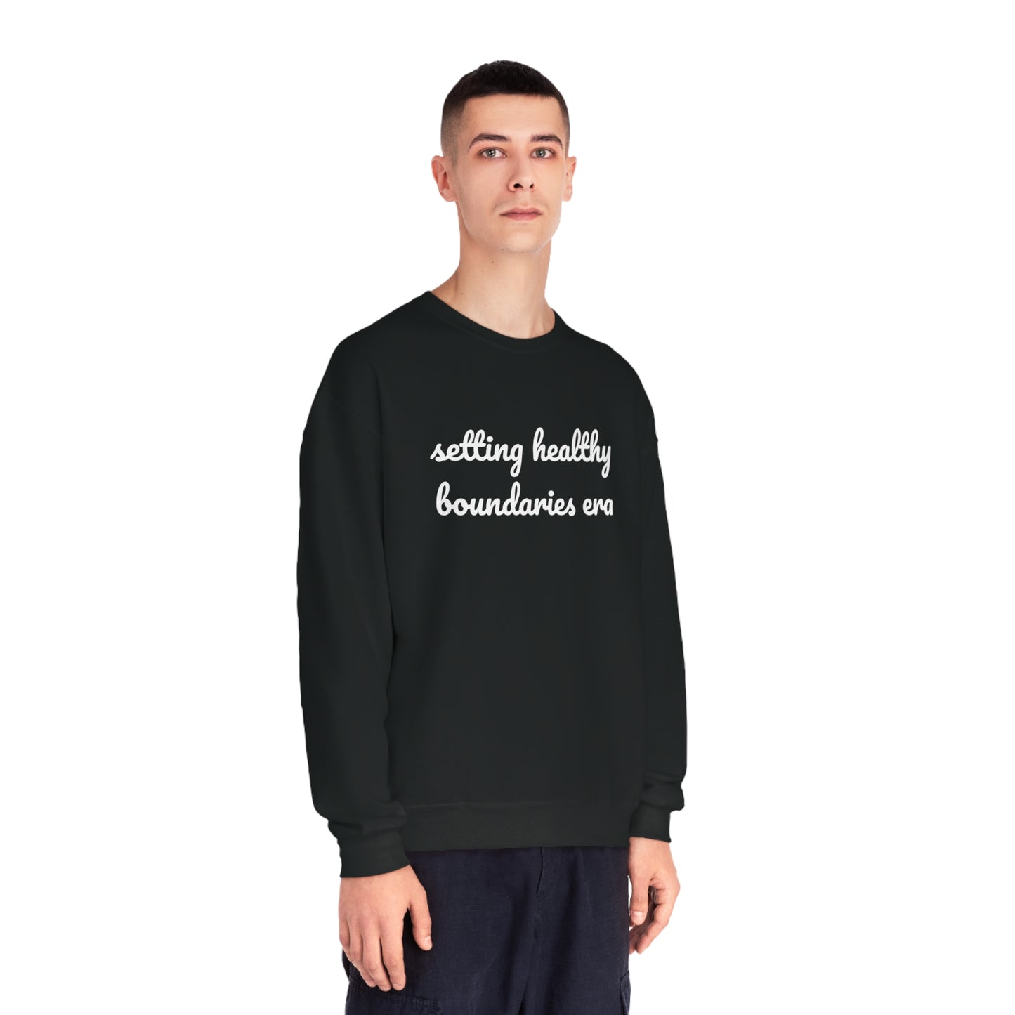 Setting Healthy Boundaries Era Crewneck Sweatshirt