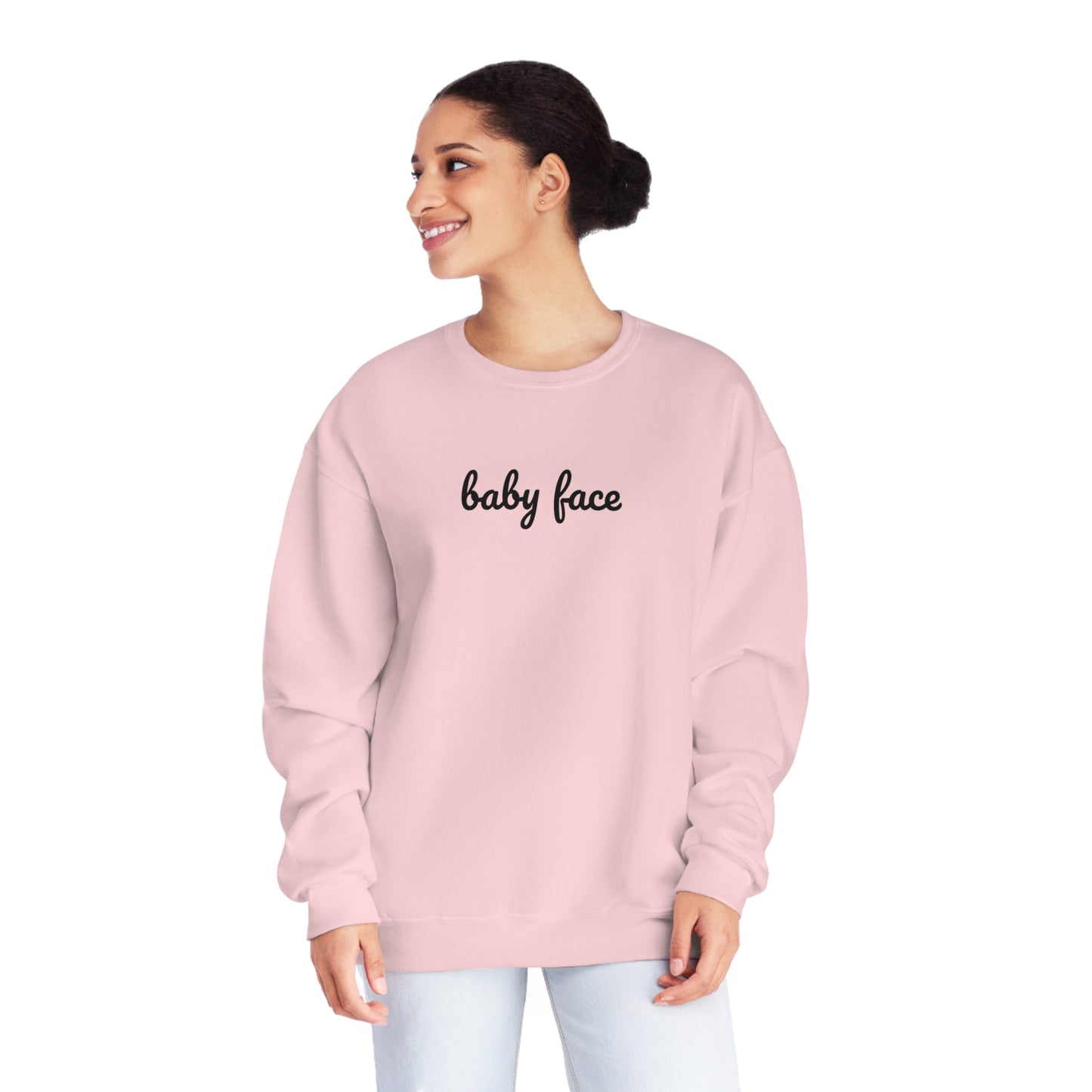 Baby Face Crewneck Sweatshirt