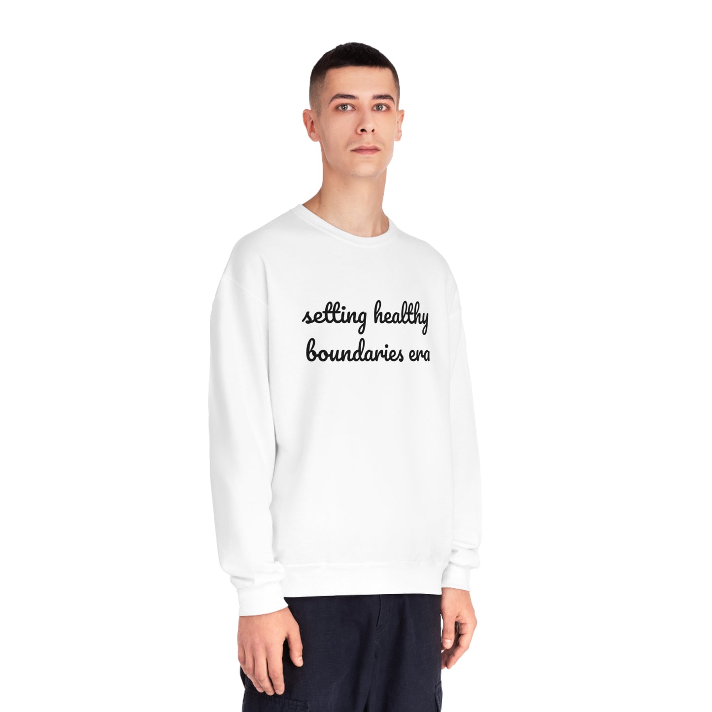 Setting Healthy Boundaries Era Crewneck Sweatshirt