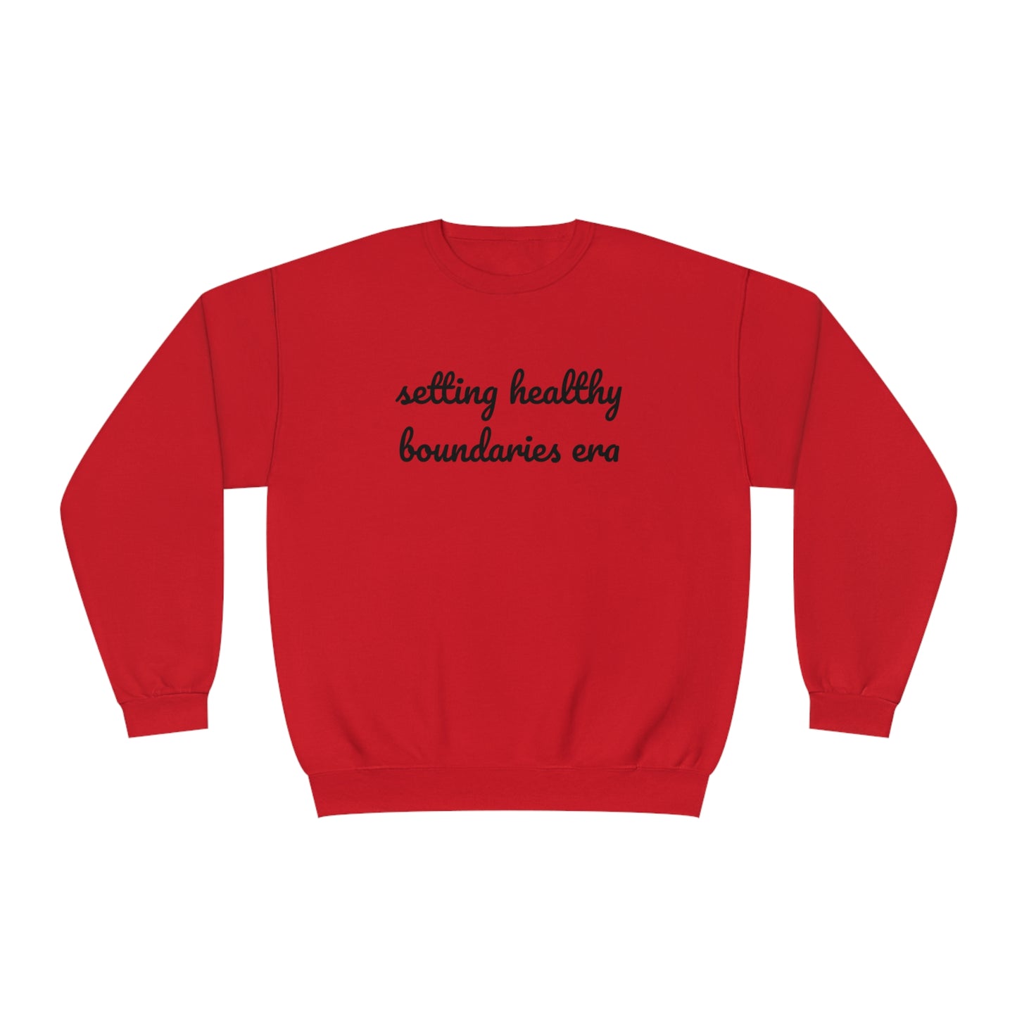 Setting Healthy Boundaries Era Crewneck Sweatshirt