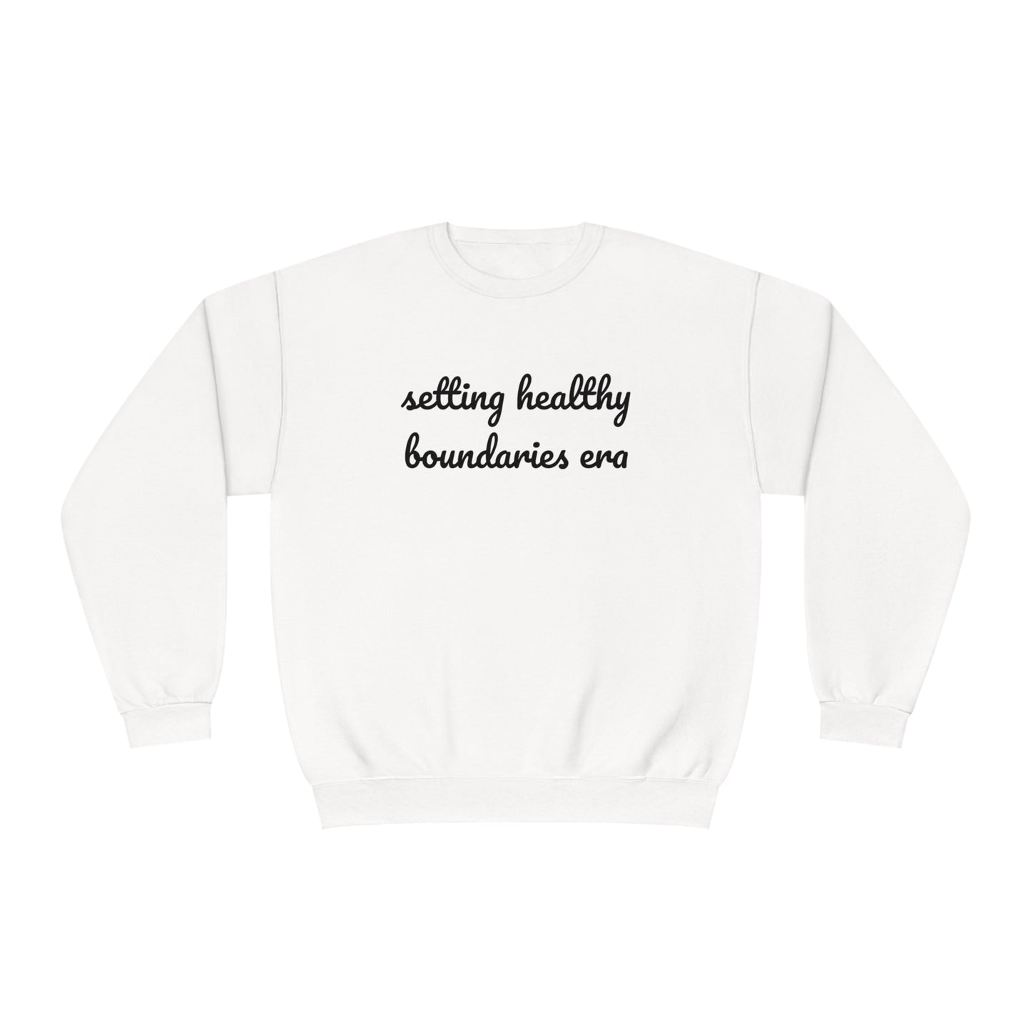 Setting Healthy Boundaries Era Crewneck Sweatshirt