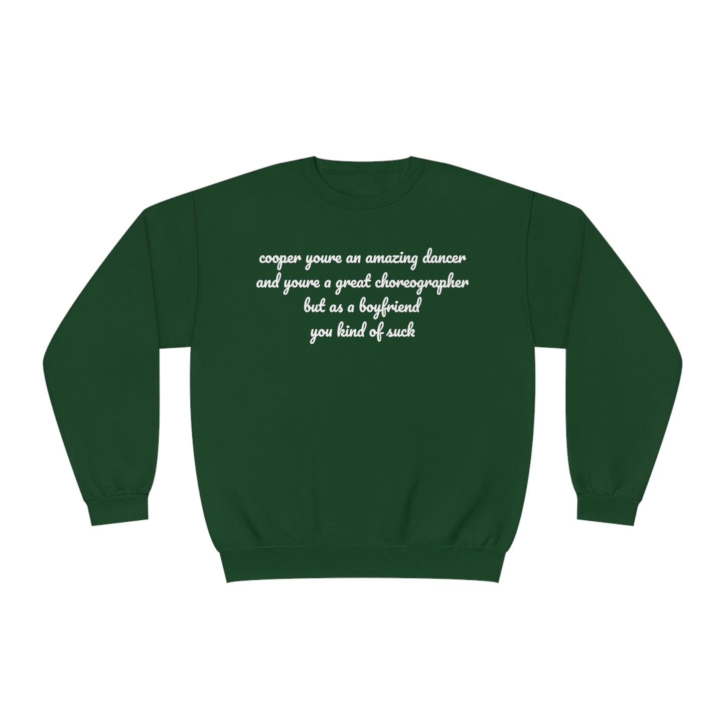 Cooper Sucks Crewneck Sweatshirt