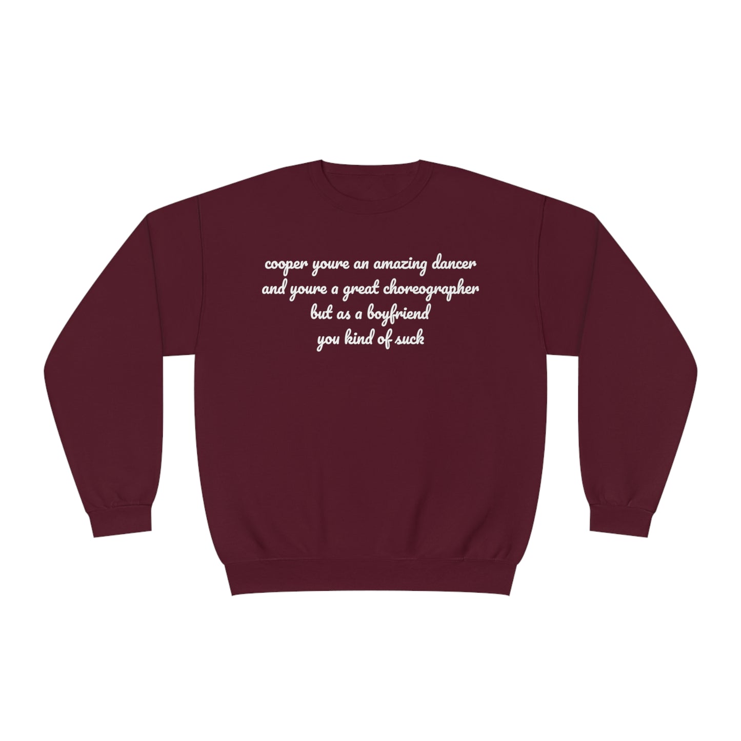 Cooper Sucks Crewneck Sweatshirt