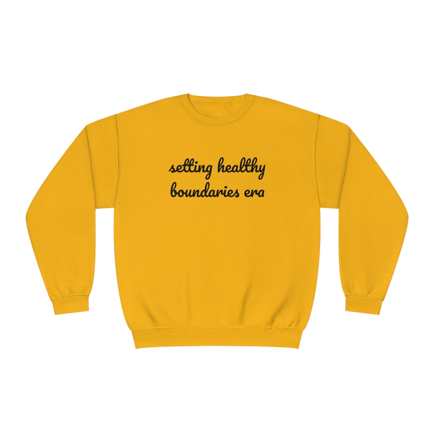 Setting Healthy Boundaries Era Crewneck Sweatshirt