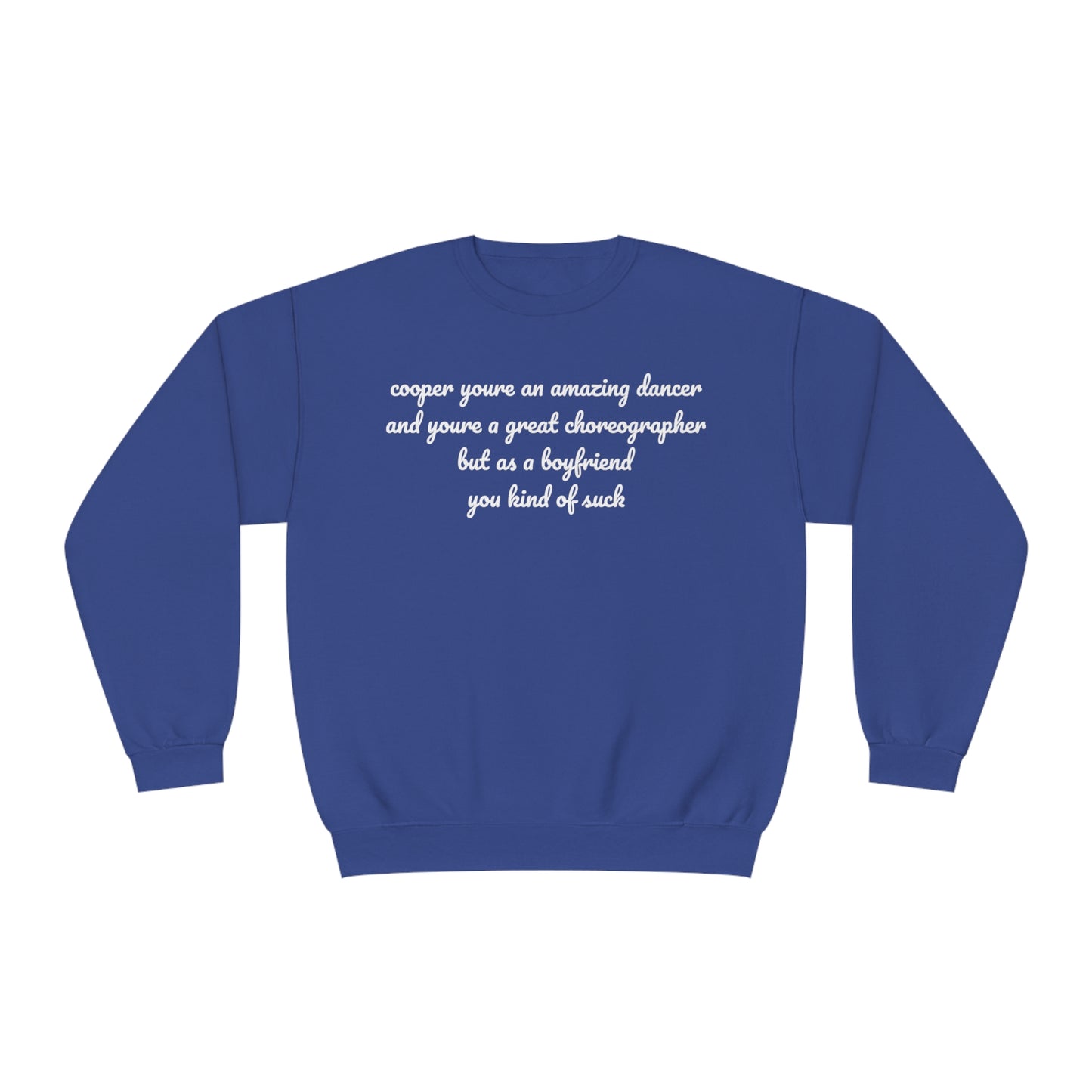 Cooper Sucks Crewneck Sweatshirt