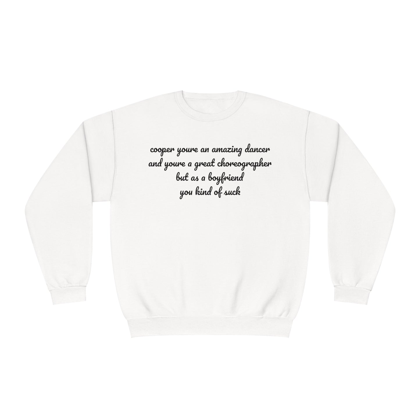 Cooper Sucks Crewneck Sweatshirt