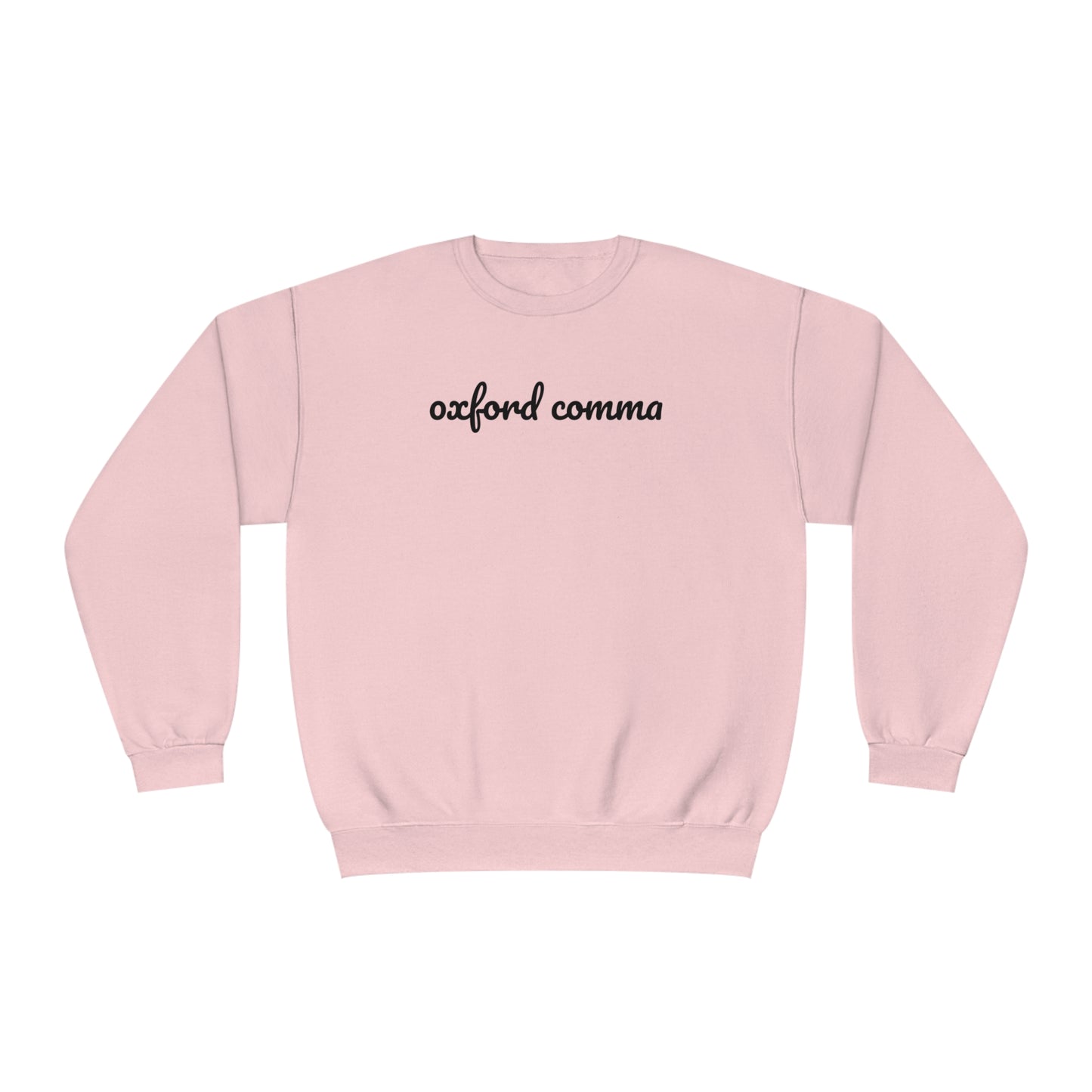 Oxford Comma Crewneck Sweatshirt