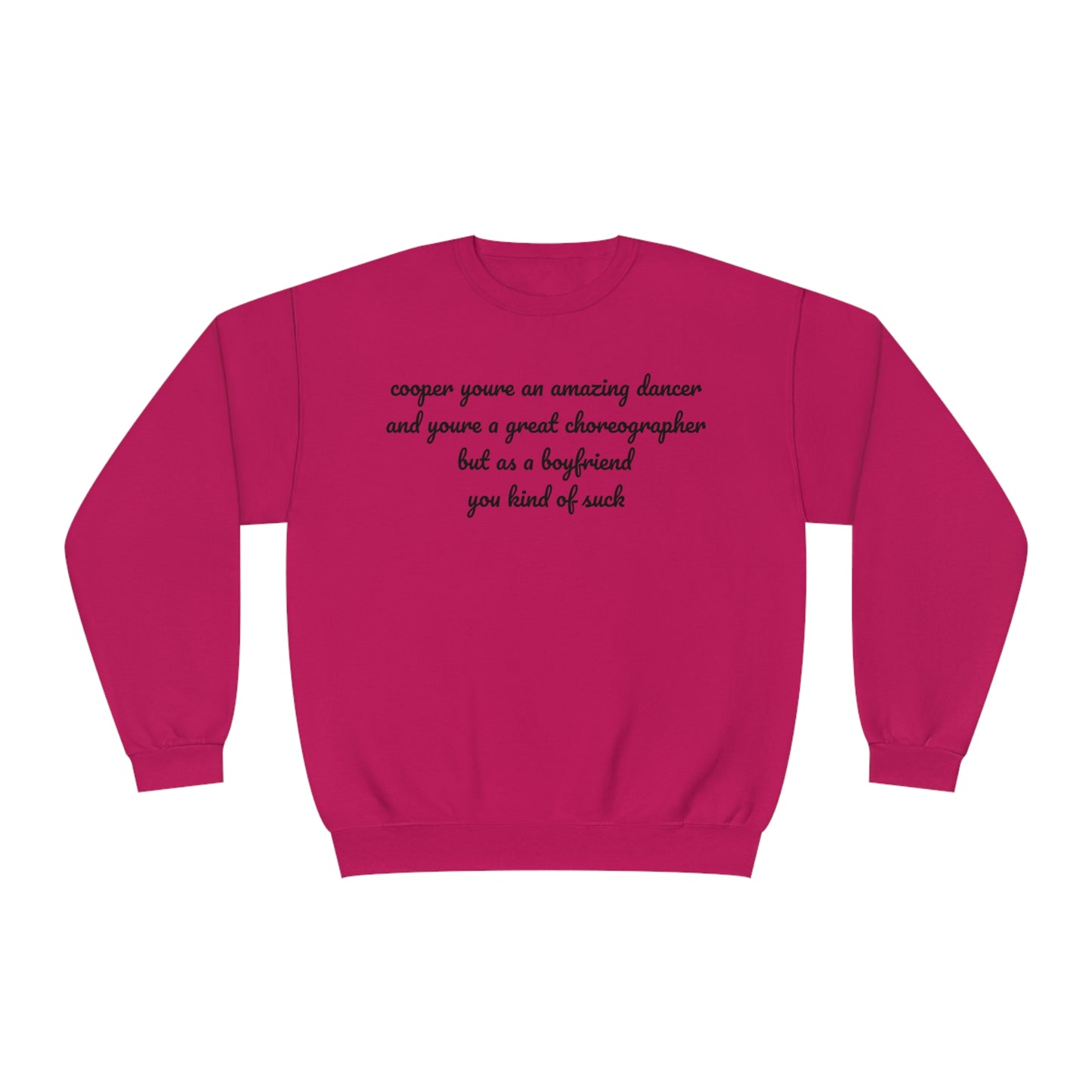 Cooper Sucks Crewneck Sweatshirt