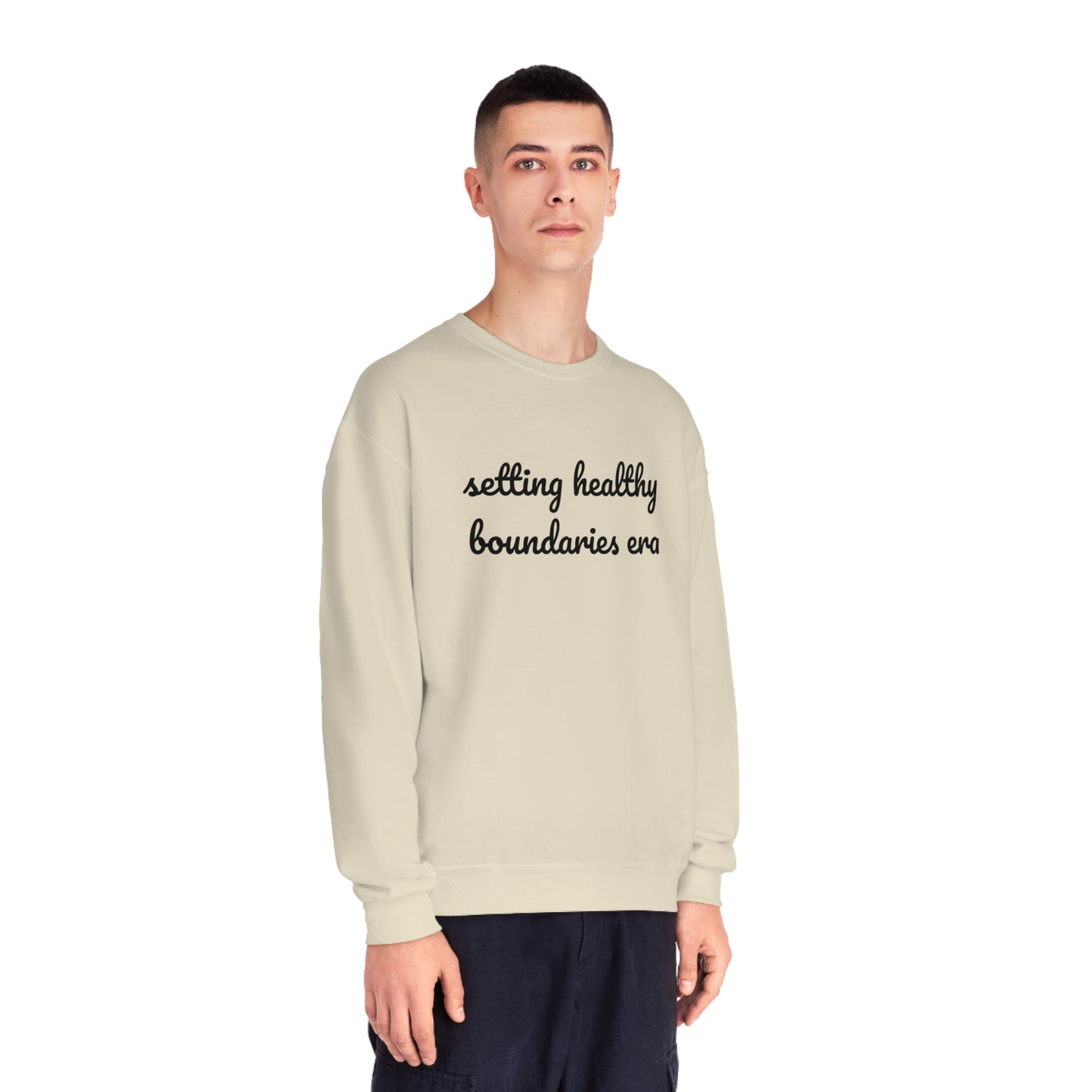 Setting Healthy Boundaries Era Crewneck Sweatshirt