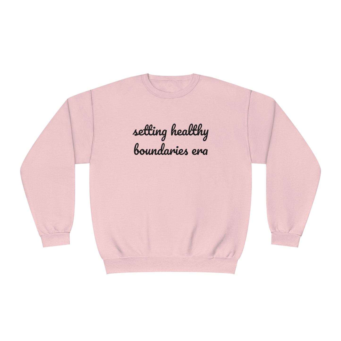 Setting Healthy Boundaries Era Crewneck Sweatshirt